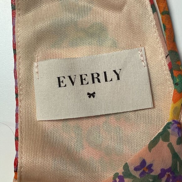 Womens Boho Chic Festival Top Size S Fairycore Floral Flowy Butterfly Naturecore - Picture 12 of 13